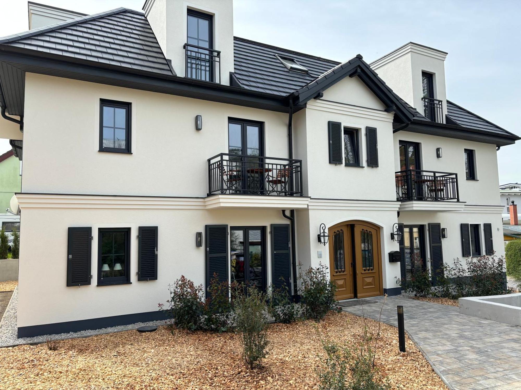 Ostseevilla Seebad Ahlbeck Ferienwohnungen Heringsdorf  Bagian luar foto